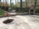 Outdoor fireplace