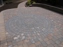 Circle Kit in a paver patio