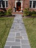 Bluestone Pathway set in mortar